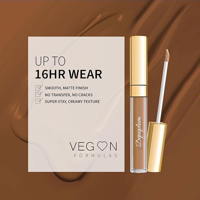 Brown Lipstick Matte for Women Color Stay Long Lasting Lipstick Smudgeproof Liquid Lipsticks Cruelty Free Lip Color, DM11 Caramel Latte
