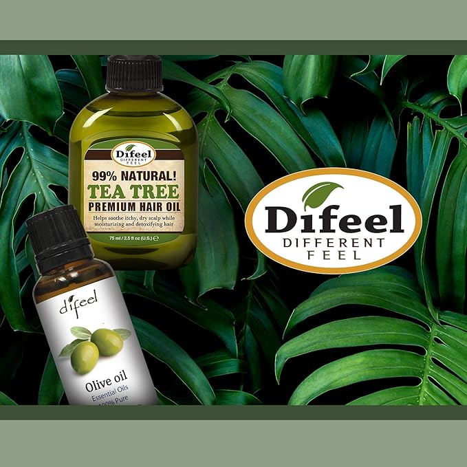 Difeel Premium Natural Hair Oil - Jojoba Oil 2.5 ounce