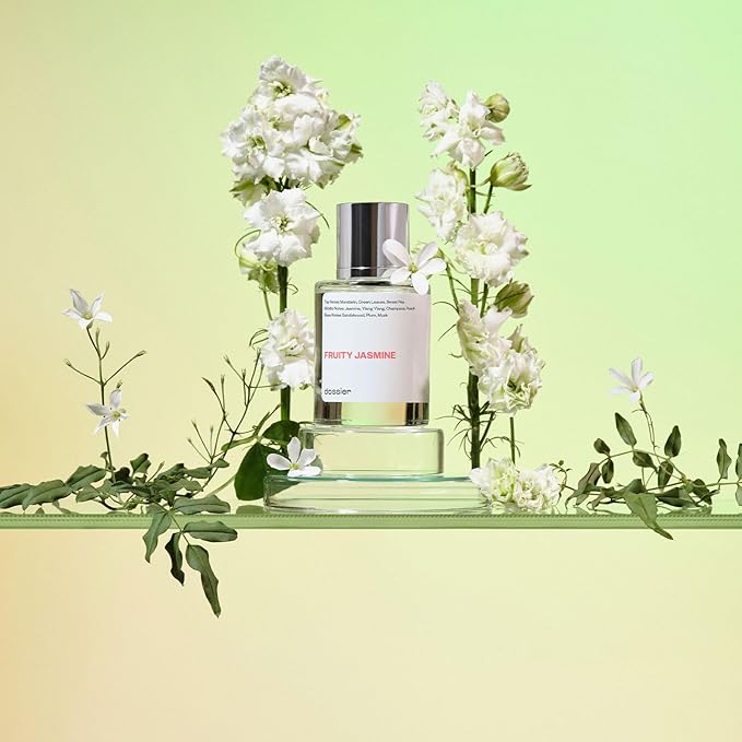 Dossier - Fruity Jasmine - Eau de Parfum - Luxury Perfume - Paraben-Free - Vegan - For Women - Fragrance 1.7 Fl oz (Spray 50ml)