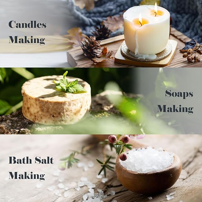AmaKane Fragrance Oils, Masculine Essential Oils for Men, Candle Scents for Candle Making, Fragrance Oil for Soap Making, Diffuser Oils Scents 6x10 ml, Sandalwood, Cedar Leather, Woody Oud, More