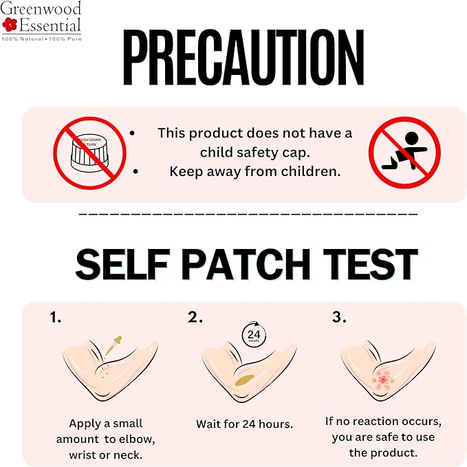 Greenwood Essential Pure Catnip Essential Oil (Nepeta cataria) with Two Glass Droppers Steam Distilled (Pack of Two) 5ml X 2 (0.33 oz)