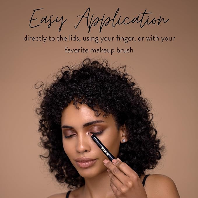 Mented Cosmetics Color Intense Eye Shadow Sticks, Cream Eyeshadow Stick Crayon, Easy-to-Apply Eyeshadow Pencils, Waterproof + Crease Proof Eye shadow Make Up, 0.05oz, Deja Brew