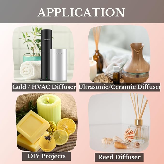 Scentia My Way Hotel Diffuser Oil Inspired by The 1 Hotel Miami Beach - 20 ml 0.67 fl oz - Fragrance Oil Blend Sandalwood, Cedar & Lemon Notes for Aromatherapy Diffusers Humidifiers, Thanksgiving Gift
