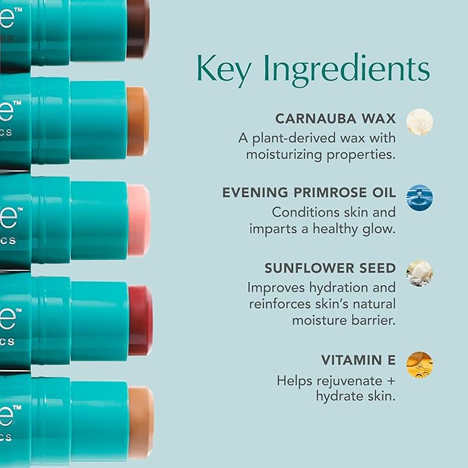 Thrive Causemetics Triple Threat Color Stick: Cream Bronzer & Contour Stick with Vitamin E, Evening Primrose Oil, Waterproof Smudge Proof Face Makeup Formula, Ariana (Medium Warm)
