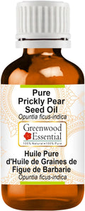 Greenwood Essential Pure Prickly Pear Seed Oil (Opuntia ficus-indica) Premium Therapeutic Grade Infused 5ml (0.16 oz)