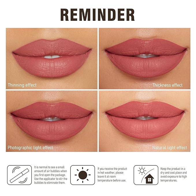 Dark Purple Lipstick Long Lasting Lipsticks for Women Pigmented Smudgeproof Transferproof Vegan Cruelty Free Chestnut Lip Makeup, A55 Summer