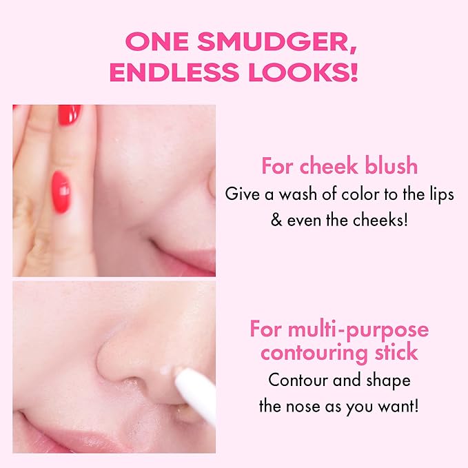 Amuse Seoul Lip Smudger (04 HIPPIE GIRL) | dark rose | lip liner, matte, creamy, soft, velvety, cruelty-free, lipcare, long-lasting, multiuse, vegan