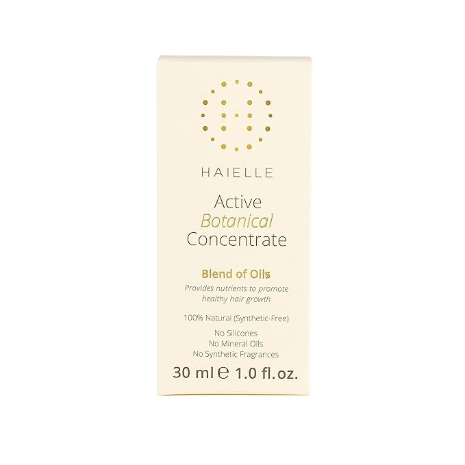 Active Botanical Concentrate – Revitalizing Hair Growth Oil, Split Ends Treatment – Combats Frizz, Fly-aways, Hydrates Hair, 30 ml / 1 fl. oz.