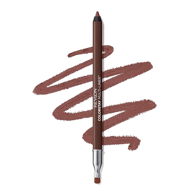Revlon ColorStay Multi-Liner, Creamy Formula, Multiuse For Lips, Eyes & Face, Stocking Stuffer for Women, 003 Less Traced