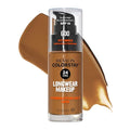 Revlon Liquid Foundation, ColorStay Face Makeup for Combination & Oily Skin, SPF 15, Medium-Full Coverage with Matte Finish, 600 Cinnamon, 1 Fl Oz