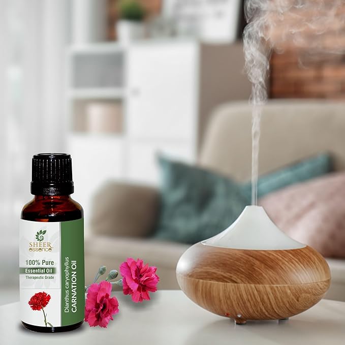 Carnation Oil -(Dianthus Caryophyllus)- Essential Oil 100% Pure Natural Undiluted Uncut Therapeutic Grade Oil 16.90 Fl.OZ