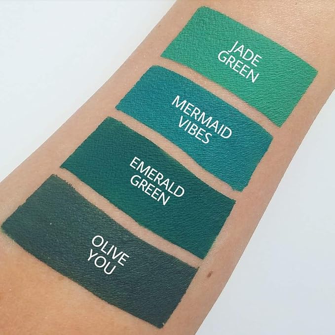 Aromi Olive Green Matte Liquid Lipstick | Sage Lip Color, Vegan, Cruelty-free, Waterproof, Smudge and Smear Proof, Long-Lasting (Olive You)