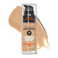 Revlon Liquid Foundation, ColorStay Face Makeup for Combination & Oily Skin, SPF 15, Medium-Full Coverage with Matte Finish, 275 Cashew, 1 Fl Oz