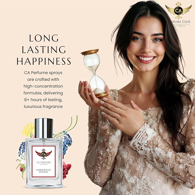 CA Perfume Impression of Adore You Gold for Women Amber Floral Fragrance Long Lasting Perfumes for Women Eau De Parfum 1.7 Fl Oz 50ml