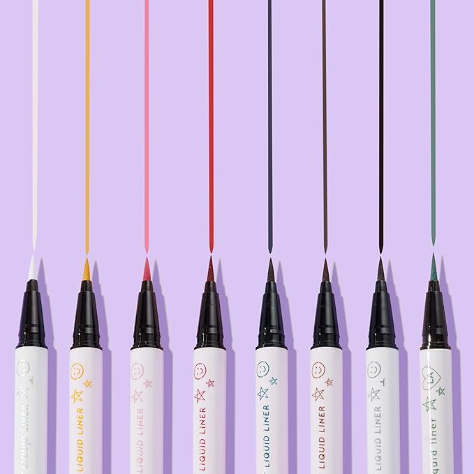 ColourPop BFF Liquid Liner - Precision Felt Tip Liquid Eyeliner Pen - High-Pigment & Buildable Colored Eyeliner with a Transfer Resistant Formula - Numero Uno (0.02 oz)