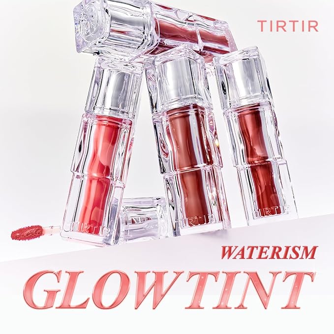 TIRTIR Waterism Tinted Lip Gloss #01 Mauve Rose, 0.14 Fl Oz – Kiss Ready Lipgloss, 12H Long Lasting Non Sticky Natural Tinted Glow Korean Multiuse Cheek and Lip Tint for Women gift