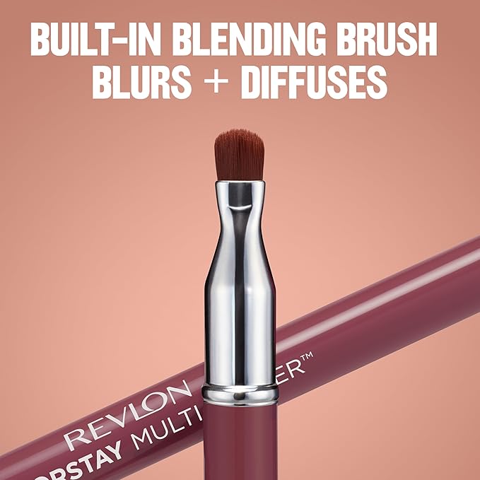 Revlon ColorStay Multi-Liner, Creamy Formula, Multiuse For Lips, Eyes & Face, Stocking Stuffer for Women, 002 Dallying