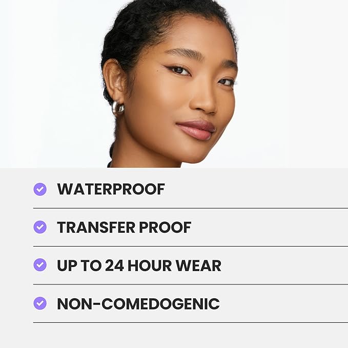 Wonderskin Hyper-Bond Serum Foundation – Waterproof, Transfer-Proof, 24HR Longwear Face Makeup with Niacinamide & Hyaluronic Acid – Lightweight, Natural Finish, Vegan & Cruelty-Free (Afterglow)