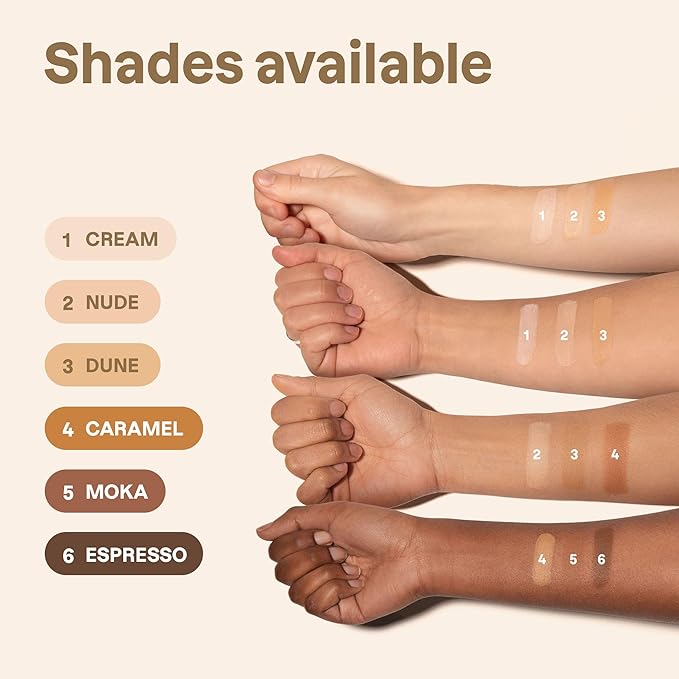 ATTITUDE Oceanly Light Coverage Under Eye Concealer Stick, Titanium Dioxide-Free, EWG Verified, Plastic-Free, Vegan & Cruelty-free Makeup, Cream, 0.2 Ounces