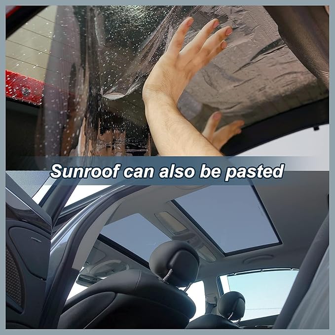 TOYOCO Window Tint Film for Cars, 20% VLT 24" in x 15'Ft Ceramic Window Tints, Blocks 99% UV & IR Rays, Heat Resistant Anti Glare Film for Windshield, Scratch Resistant Sun Shade Auto Tint Roll