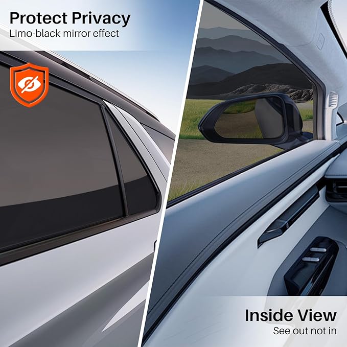 70% Percent Car Window Tint, 70% VLT Nano Ceramic Window Roll 20" Inch x 20'Ft, Automotive Tint for Privacy Sun & Glare Protection UV Heat Blocking, Scratch Resistant 5-Layer