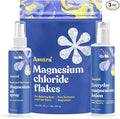ASUTRA Ultimate Topical Magnesium Bundle, 4 fl oz Magnesium Oil Spray, 2 lb Bag of Bath Flakes, 6.76 fl oz Everyday Lotion, Derived from Zechstein Seabed