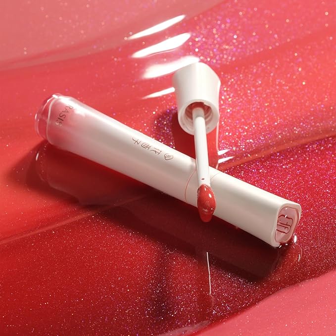 FLORASIS Celestial Luster Lip Gloss Smooth Lipstick Lips Color (02 Rosé Peach)