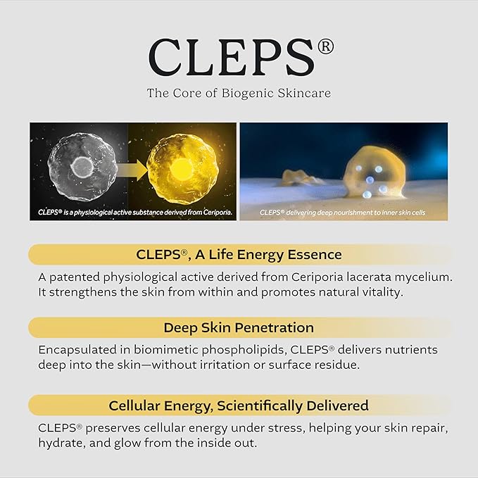 Biogenic Essence 90% CLEPS® Hydrating Face Serum – Korean Skincare for Dull & Dehydrated Skin, 3.38 fl.oz