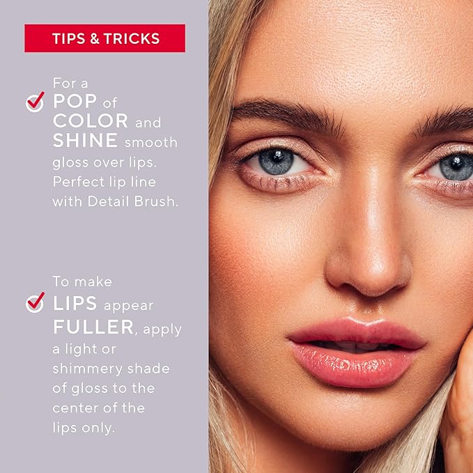 Mirabella - Luxe Advanced Formula Matte Lip Gloss, Long-Wear Full-Coverage Lip Gloss That Won’t Dry or Crack Lips, Liquid Lipstick Alternative, No Smudging or Feathering, Bombshell