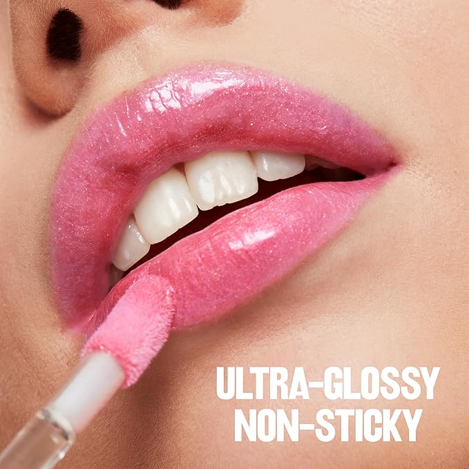 Revlon Super Lustrous Lip Gloss, Non-Sticky, Hydrating, High Shine Finish, 240 Fatal Apple, 0.13 oz