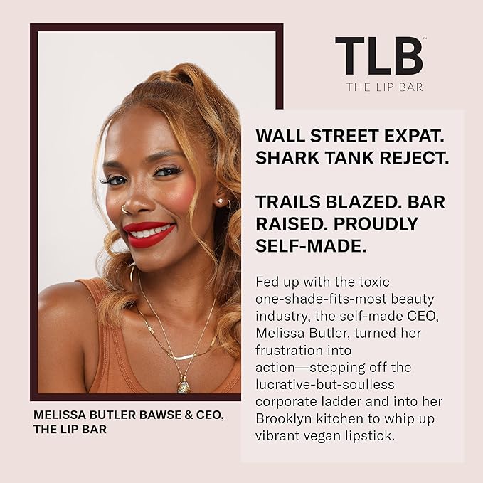 The Lip Bar - Lip Gloss, Trophy Wife (Champagne Shimmer) - Gloss Up Sheer Finish - Smooth, Not Sticky Formula - Coconut Oil, Olive Oil, Argan Oil & Vitamin E - Vegan & Cruelty Free - .30 fl oz