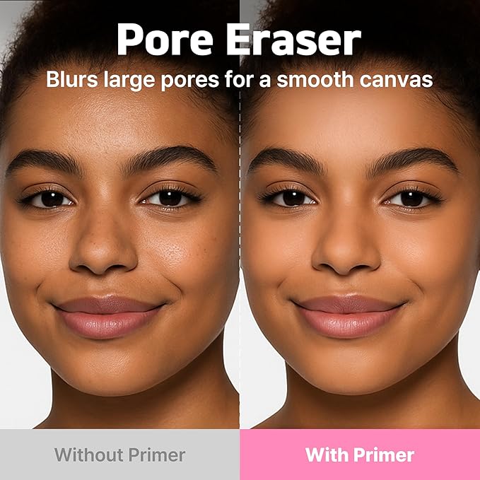 TOUCH IN SOL No Poreblem Primer – Pore Primer for Korean Makeup, Mattifying Primer for Oily Skin, Pore Eraser for Large Pores, Blurring Finish from K Beauty (1.01 fl.oz/30ml)