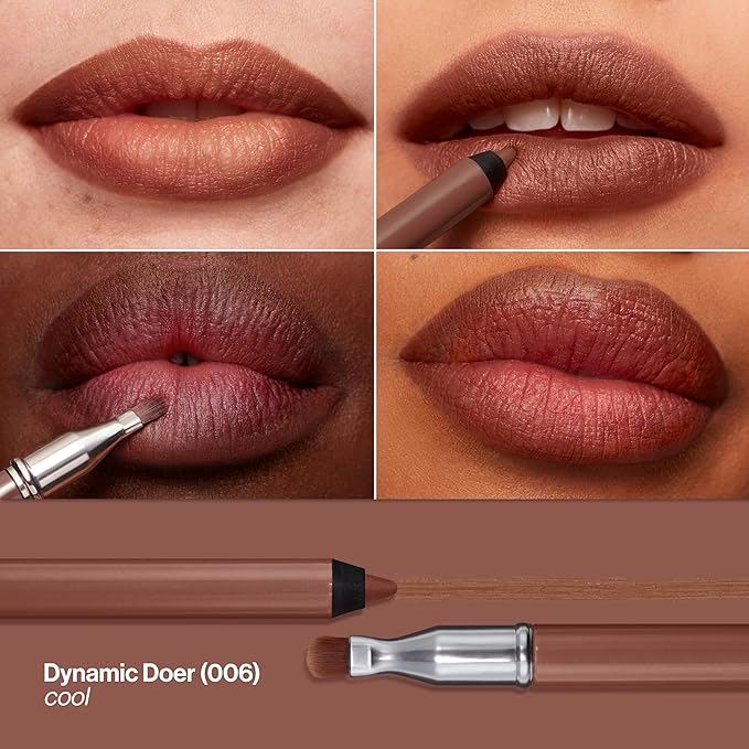 Revlon ColorStay Multi-Liner, Creamy Formula, Multiuse For Lips, Eyes & Face, Stocking Stuffer for Women, 006 Dynamic Doer