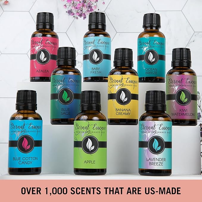 Eternal Essence Oils Eucalyptus 30ml Premium Fragrance Oil - for Candle, Soap Making, Aromatherapy, Diffusers, Home Care, & Humidifiers