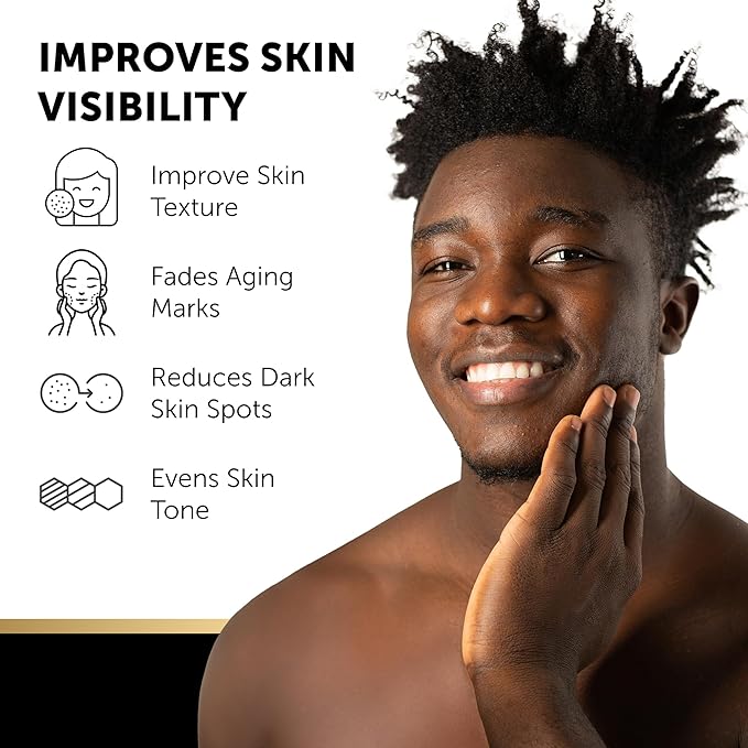 VALITIC 2 Pack Kojic Acid Vitamin C & Retinol Soap Bars for Dark Spot Bundle with 2 Black Exfoliating Gloves for Body Scrubs