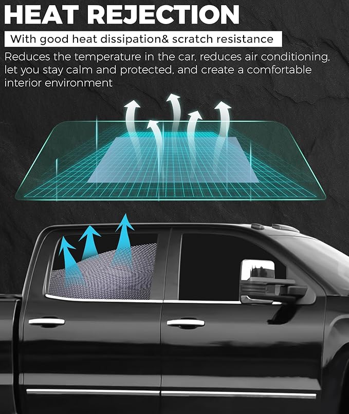 RP Remarkable Power Car Window Tint Film 75% VLT, 36" in x 30' FT UVR 99% Heat& UV Block, Scratch Resistant, undisturbed Signal, Privacy Film for Windshield, Professional Auto Car Tint Roll