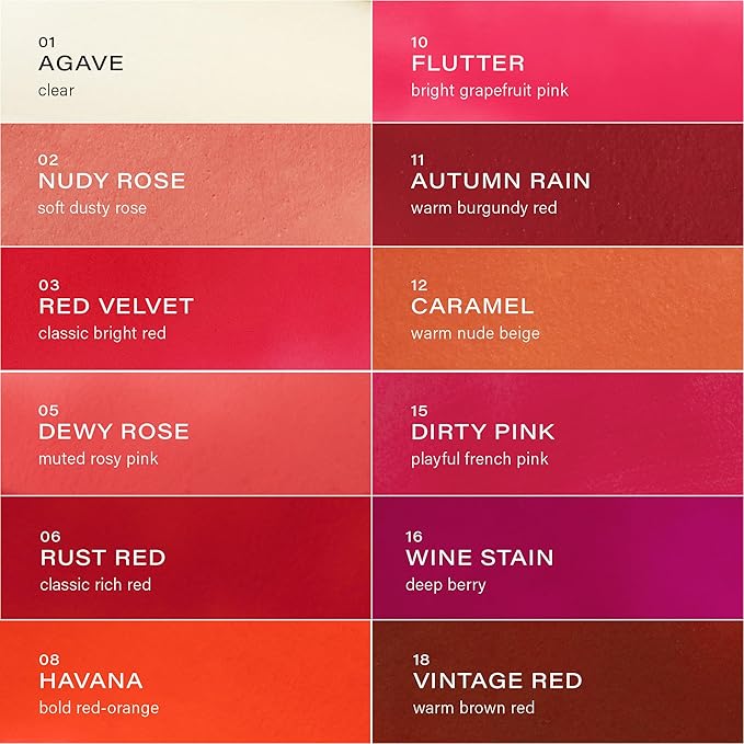 Melixir Vegan Lip Butter (12 Colors), Hydrating Tinted Lip Balm Stick, Bee-Free, Petrolatum-Free, Plant-Based, Moisturizes Dry & Chapped Lips With Shea Butter, Sheer, Natural Finish - #16 Wine Stain