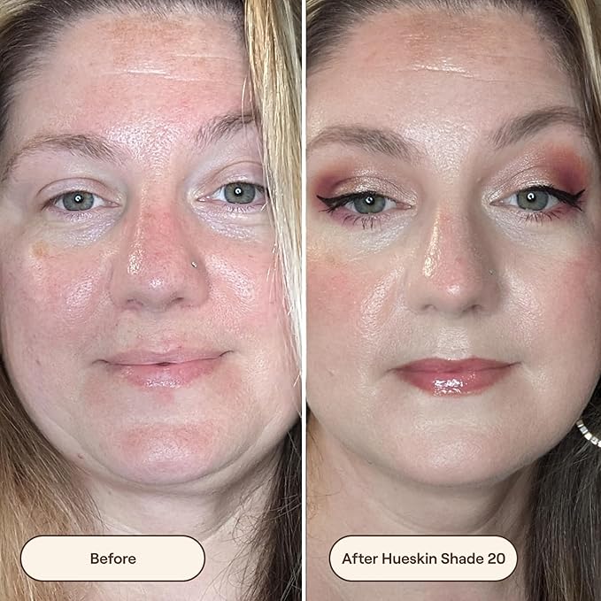 Live Tinted Hueskin Serum Concealer - Medium-to-Full Coverage Concealer with Niacinamide, & Hyaluronic Acid for Dark Circles, Fine Lines & Wrinkles, Buildable Long-Lasting Formula, 0.35 oz Shade 19.25