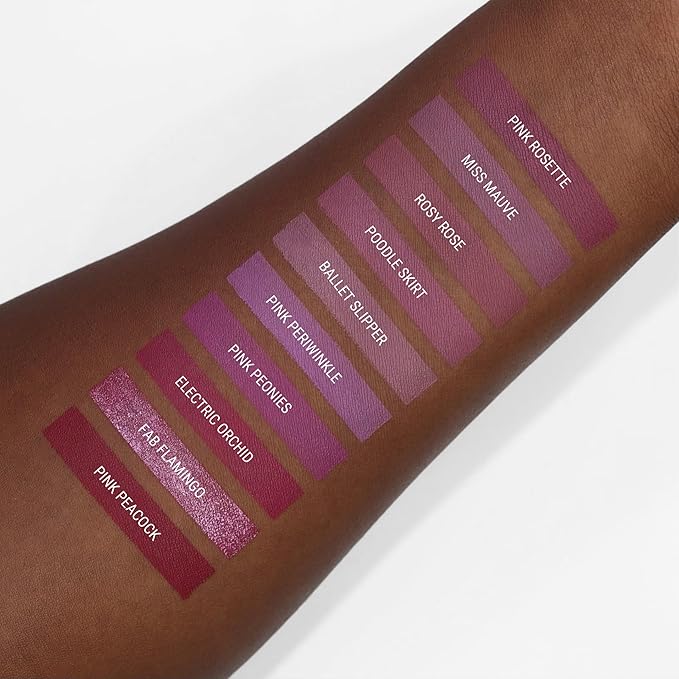 Aromi Matte Liquid Lipstick | Long Wear, Smudge Proof, Medium Pink Lip Color, Vegan, Waterproof, Day to Night, Velvety Finish (Poodle Skirt)