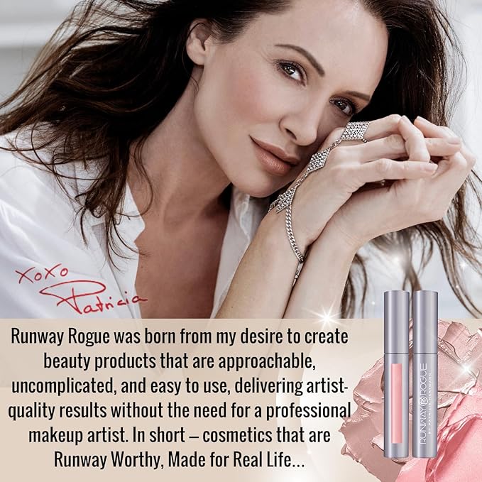 Runway Rogue LuxGloss Lip Gloss, High-Pigment Shimmery Pale-Nude Lip Gloss, ‘Photo Filter’