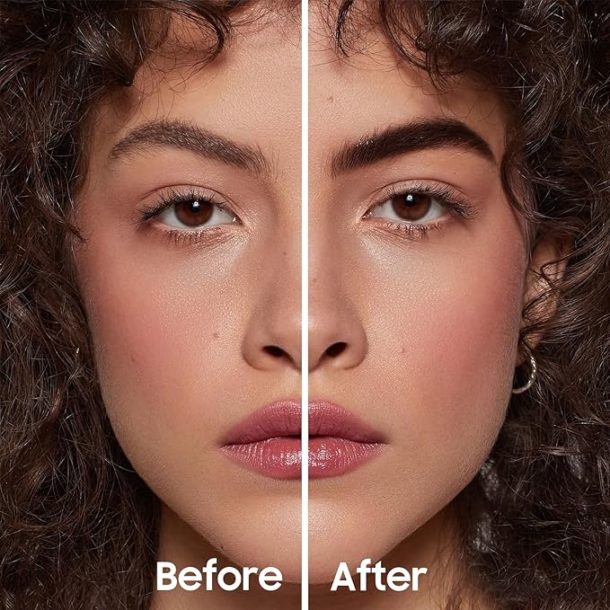 Brow Tattoo Peel Off Tint - Eyebrow Gel Tint with Eyebrow Stencils Long-Lasting Makeup, Brow Gel Eyebrow Tattoos Waterproof, Eye Brow Pencils Create Full Voluminous Brows for Women (Dark Brown)