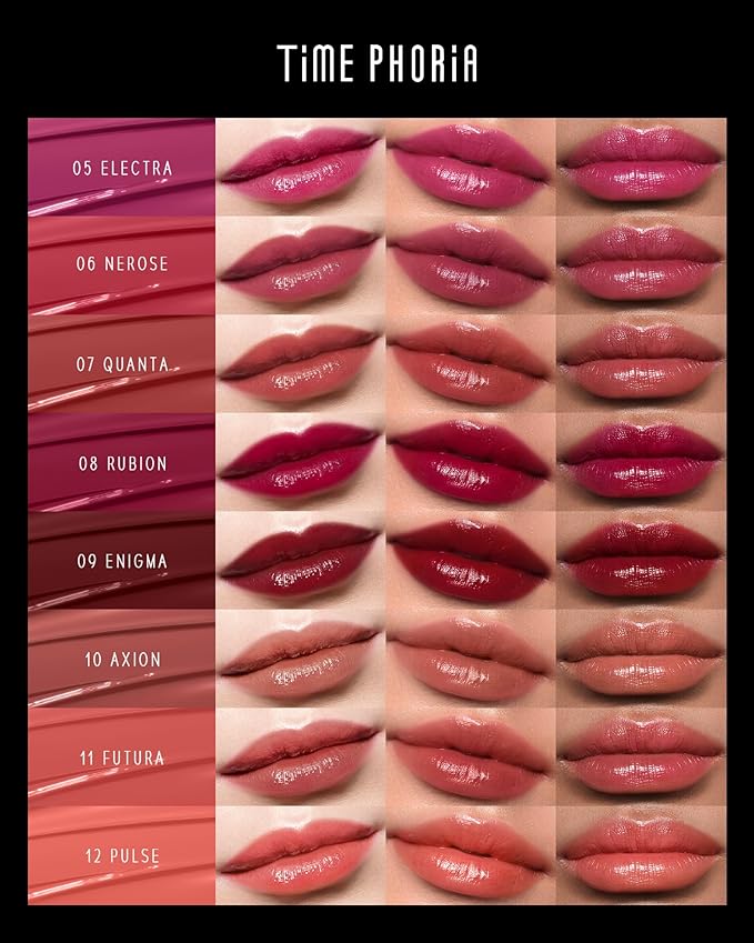 STELLAR DUST LIP STAIN-Long Lasting, Waterproof and Transferproof Lip Tint, Glossy Finish Lip Gloss, Lightweight Lipstick, High Coverage, Stocking Stuffers For Teen Girls (002 Gemini)