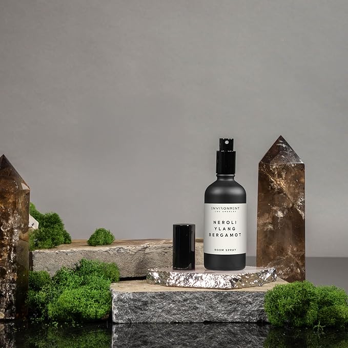 ENVIRONMENT Inspired by Designer Perfume CN5 Room Spray, 100ml Air Freshener (Neroli | Ylang | Bergamot) Home Fragrance Accessories, Room Perfume, Room Deodorizer, Vegan & Cruelty-Free