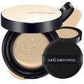 JUNG SAEM MOOL [ SPF ] Essential Skin Nuder Cushion (21 Medium) | Refill Included (0.98 Fl Oz) | SPF50 Broad Spectrum | Natural Finish | Makeup Artist Brand