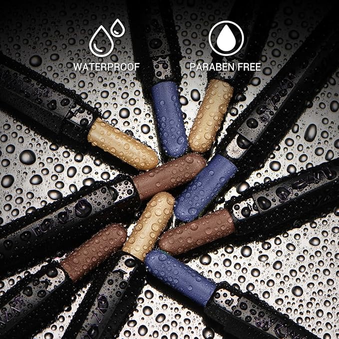 3PCS Eyeshadow Stick,Pro Longwear Matte Eye Shadow Sticks Pencil Crayon-Denim