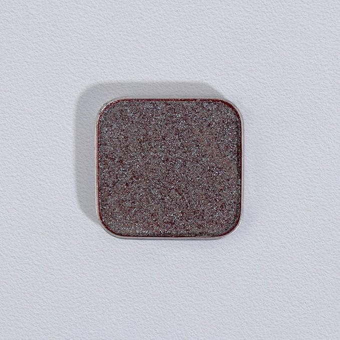 Chameleon Single Eyeshadow, Iridescent Blue-Purple, Pressed Powde, Square Pan,High Pigment, Smudge-Proof, Smooth Blend,Long-Lasting,Fits Magnetic Palettes (Nebula)