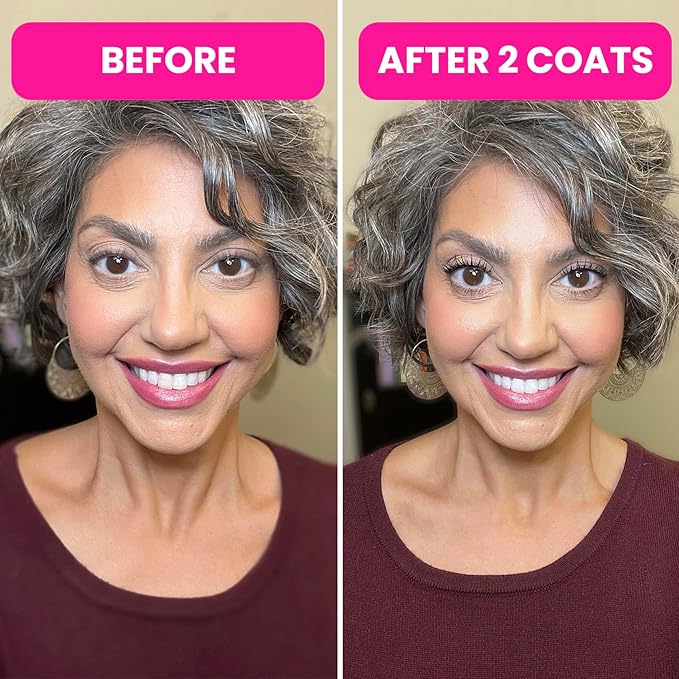 Prime Prometics PrimeLash Mascara for Older Women – Volumizing, Incredible Length in 2 Coats – Long-Stay, Zero Clumps, Hypoallergenic (Black)