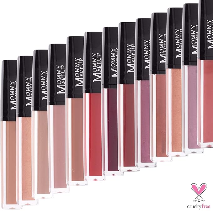 Mommy Makeup Stay Put Matte Lip Cream - Kiss-proof, Transfer-proof, Waterproof, Long Lasting Lipstick - Non-Drying Formula Infused with Vitamin E (Miss Scarlet)