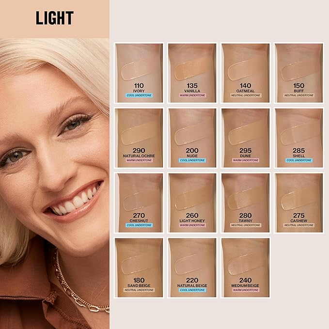 Revlon Liquid Foundation, ColorStay Face Makeup for Combination & Oily Skin, SPF 15, Medium-Full Coverage with Matte Finish, 240 Medium Beige, 1 Fl Oz