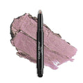 Cream Waterproof Hypoallergenic Eyeshadow Stick, long wear Metallic Glitter Matte Eye Shadow Pencil With Makeup Brush, Eye Brightener, 57 Pink Diamond Metallic